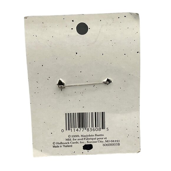 Marjolein Bastin By Hallmark Jingle Bell Pin 1999 - Picture 2 of 5